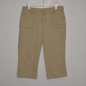 Aeropostale Juniors 7/8 Khaki Capris